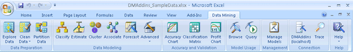  9     Data Mining  Excel 2007